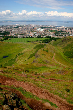 Arthur's Seat and the Firth of Forth