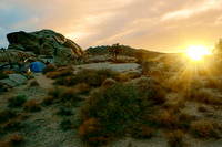 Sunset in the Mojave